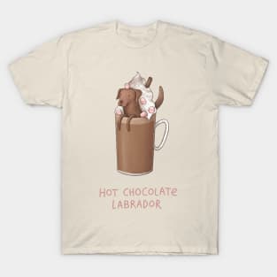 Hot Chocolate Labrador T-Shirt